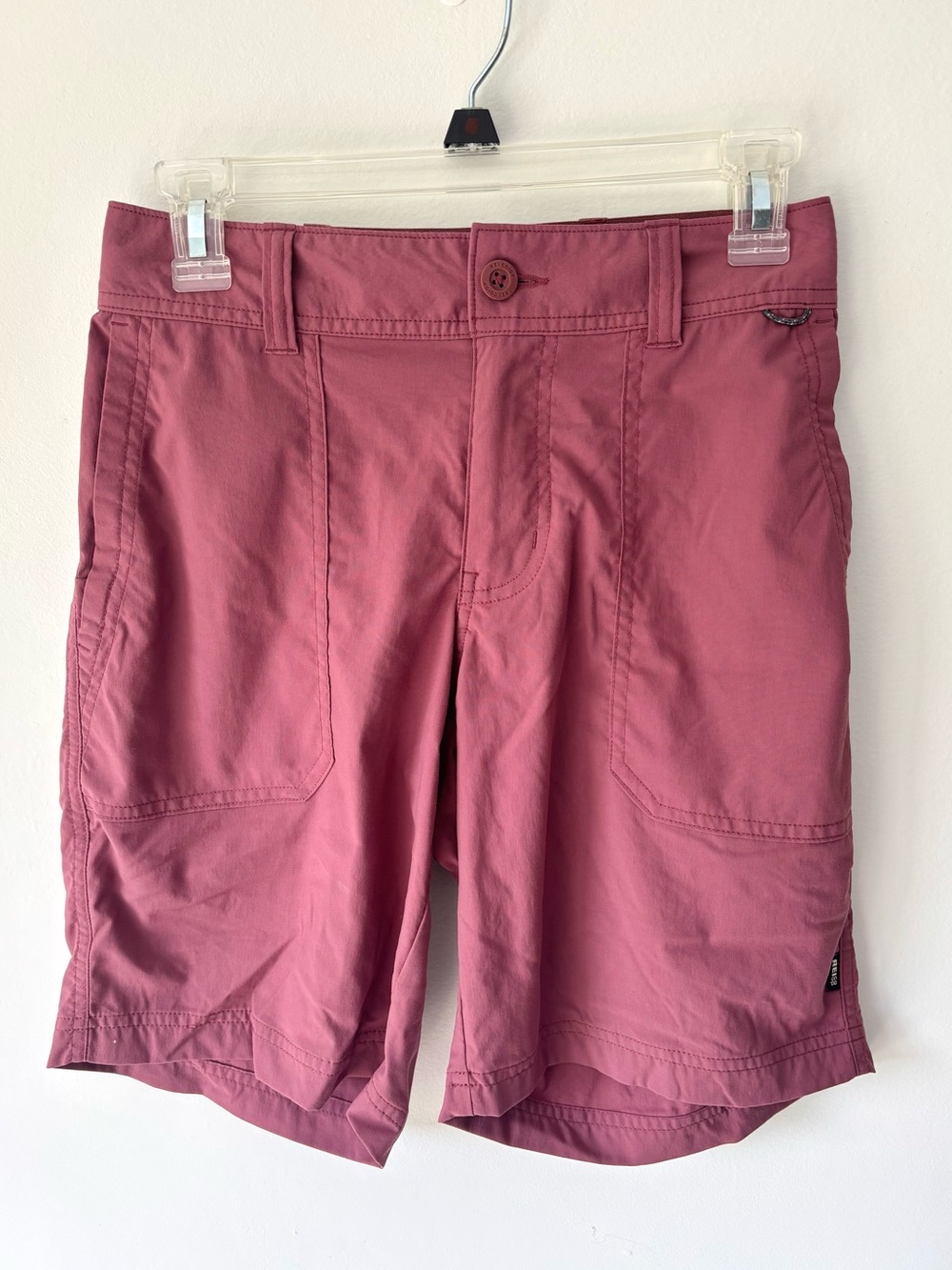 REI Sahara Bermuda Shorts Pink Cargo Outdoor Hiking Activewear Gorpcore